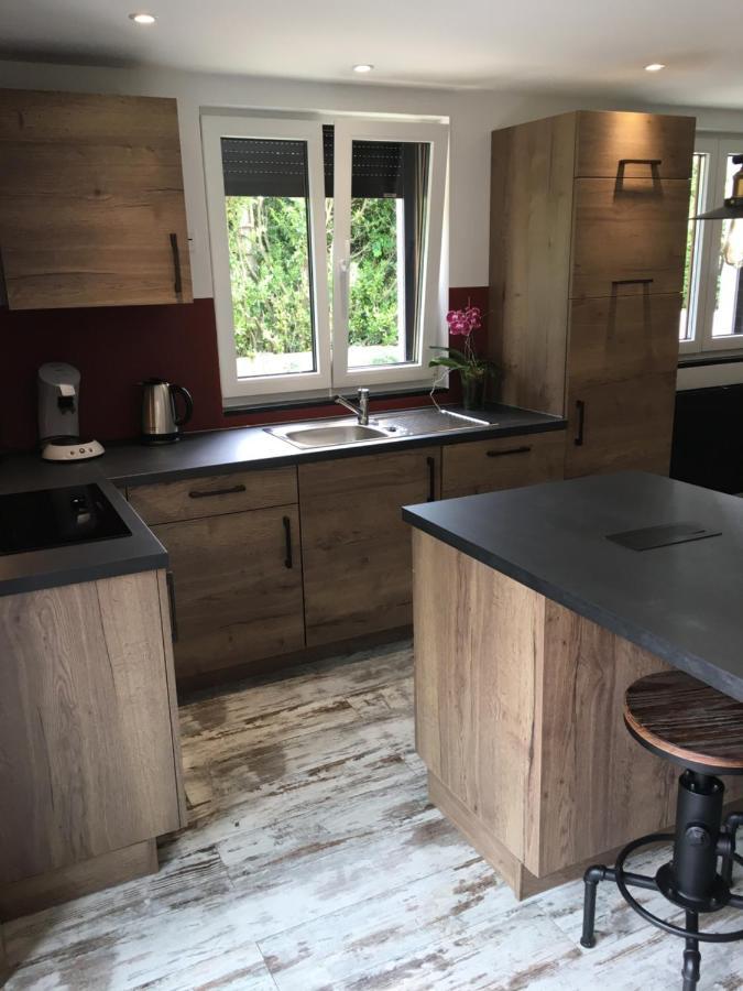 Gîte d’Alsace l’Escale Ostheim Extérieur photo