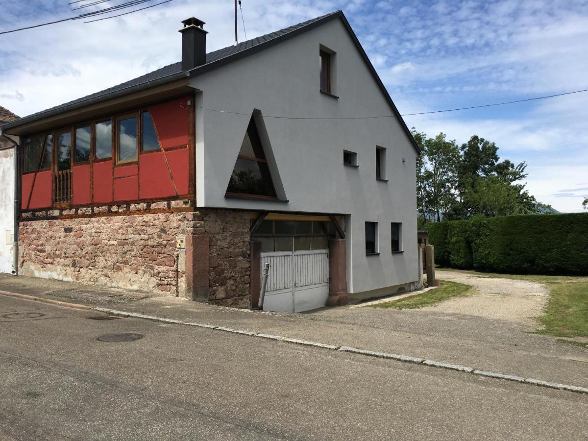 Gîte d’Alsace l’Escale Ostheim Extérieur photo